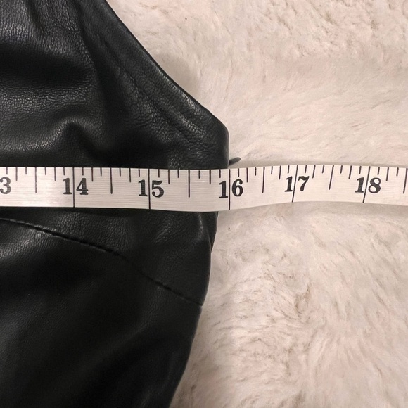 Designer Leather dress. - Picture 4 of 5